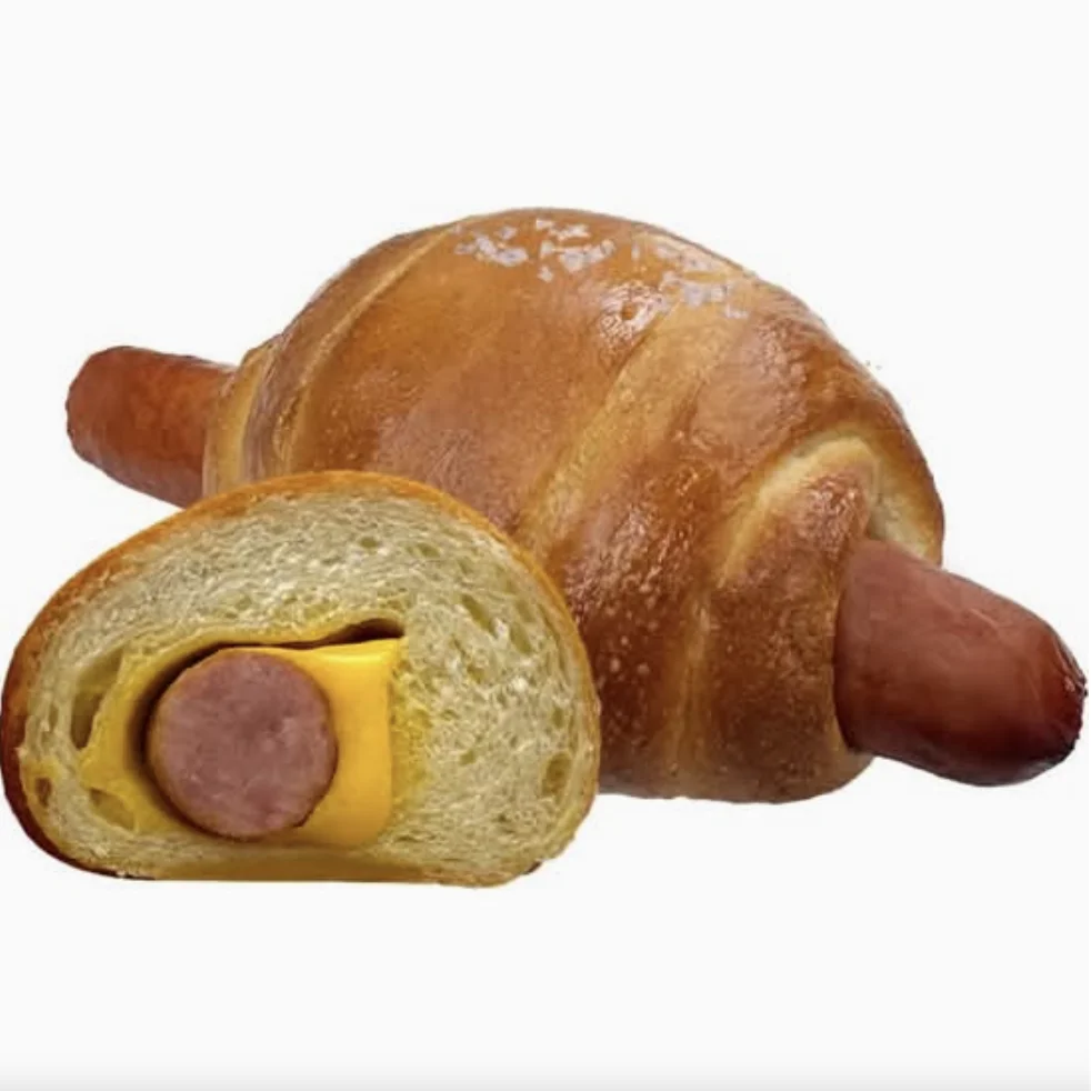 Cheesy Sausage Salted Butter Bread